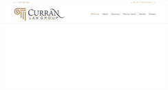 Desktop Screenshot of curranlaw.com